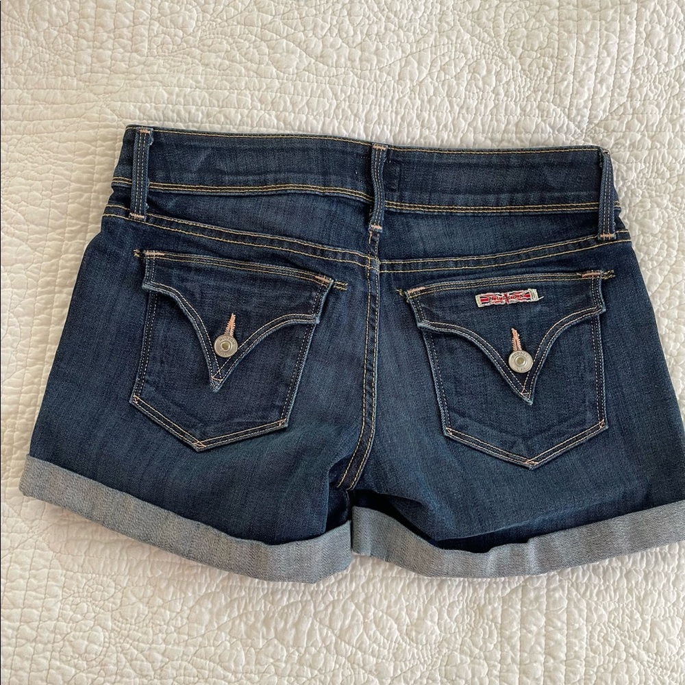 Cuffed Hudson Jean Shorts
